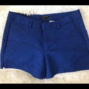 Banana Republic Blue Textured Shorts